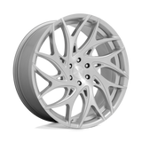 20X9 SILVER BRUSHED FACE 35MM DUB 1PC Wheel