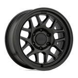 17X8.5 SATIN BLACK 18MM KMC Wheel