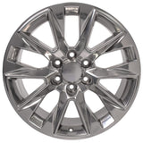 20" Replica Wheel CV26 Fits Chevrolet Silverado LTZ- Design One-Image-1