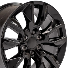 20" Replica Wheel CV32 Fits Chevrolet Silverado- Design One-Image-3