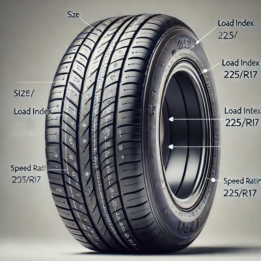 HOW TO READ TIRE SIZE
