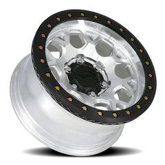 17x9.0 Aluminum Wheel with 6x139.7 Bolt Pattern - MachIned