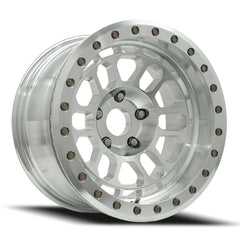 17x9 Aluminum Wheel with 5x127 Bolt Pattern - MachIned