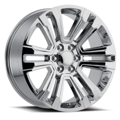 24x10 Aluminum Wheel with 6x5.5 Bolt Pattern - Chrome