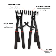 Wilmar Hand Tools 16" Snap Ring Plier Set