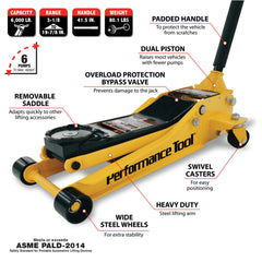 Wilmar Hand Tools 3 Ton Garage Jack