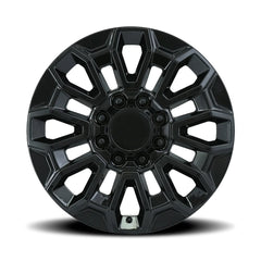 22x8.5 Aluminum Wheel with 8x180 Bolt Pattern - Gloss Black