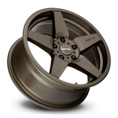 17x8 Aluminum Wheel with 5x114.3 Bolt Pattern - Bronze
