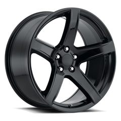 20x9.5 Aluminum Wheel with 5x115 Bolt Pattern - Gloss Black