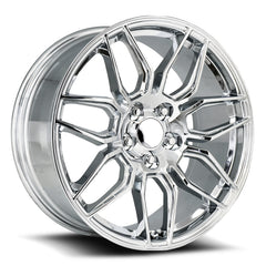 19x8.5 Aluminum Wheel with 5x120 Bolt Pattern - Chrome