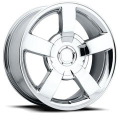 22x10 Aluminum Wheel with 6x5.5 Bolt Pattern - Chrome