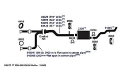 AP Exhaust® 54965 - Exhaust Tailpipe