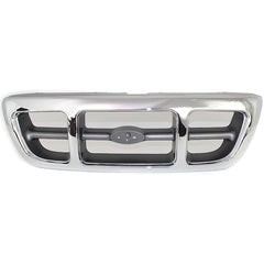 RANGER 98-00 GRILLE, Chrome Shell/Gray Insert, 4WD, XLT Model