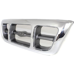 RANGER 98-00 GRILLE, Chrome Shell/Gray Insert, 4WD, XLT Model