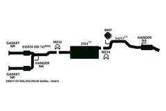 AP Exhaust® 54217 - Aluminized Steel Exhaust Tailpipe