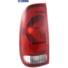 F-150 97-03/F-SUPER DUTY 99-07 TAIL LAMP LH, Lens and Housing, Halogen, (F-150/F-150 Heritage, Stepside) - CAPA