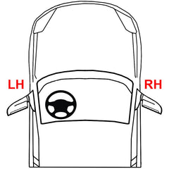 TUNDRA 00-05 TAIL LAMP LH, Assembly, Amber/Clear/Red Lens, w/ Standard Bed, Regular and Access Cab