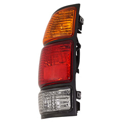 TUNDRA 00-05 TAIL LAMP LH, Assembly, Amber/Clear/Red Lens, w/ Standard Bed, Regular and Access Cab