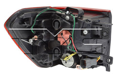 TYC 11-6763-00-9 - Passenger Side Outer Replacement Tail Light (CAPA Certified)