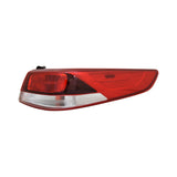 TYC 11-6955-00 - Passenger Side Outer Replacement Tail Light (Standard Line)