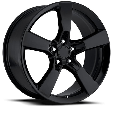 20x8 Aluminum Wheel with 5x120 Bolt Pattern - Gloss Black