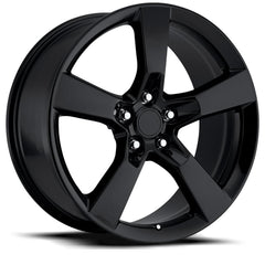 20x9 Aluminum Wheel with 5x120 Bolt Pattern - Gloss Black