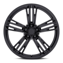 20x10 Aluminum Wheel with 5x120 Bolt Pattern - Gloss Black