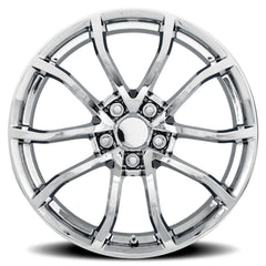 19x10 Aluminum Wheel with 5x4.75 Bolt Pattern - Chrome