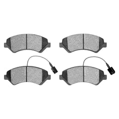 DFC® 1214-1842-00 - Heavy Duty Semi-Metallic Front Disc Brake Pads