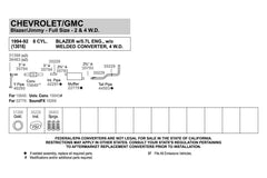 Walker® 40295 - Aluminized Steel Exhaust Y-Pipe