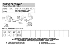 Walker® 40295 - Aluminized Steel Exhaust Y-Pipe