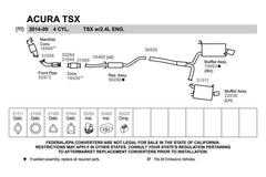 Walker® 16590 - Ultra™ Direct Fit Round Body Catalytic Converter