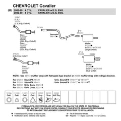 Walker® 54692 - Ultra™ Direct Fit Round Body Catalytic Converter and Pipe Assembly