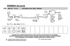 Walker® 52349 - Aluminized Steel Exhaust Front Pipe