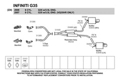 Walker® 50362 - Aluminized Steel Exhaust Y-Pipe