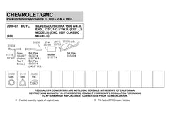 Walker® 50469 - Ultra™ Direct Fit Round Body Catalytic Converter and Pipe Assembly