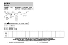 Walker® 50417 - Ultra™ Direct Fit Standard Oval Body Catalytic Converter and Pipe Assembly