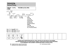 Walker® 47742 - Quiet-Flow™ Stainless Steel Oval Aluminized Exhaust Muffler and Pipe Assembly