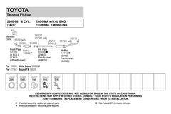 Walker® 47742 - Quiet-Flow™ Stainless Steel Oval Aluminized Exhaust Muffler and Pipe Assembly