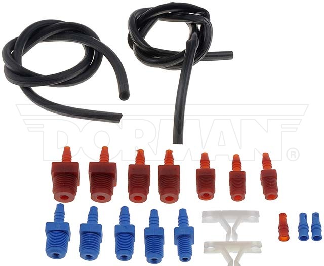 Dorman - Master Cylinder Bleeder Kit - 22 In. Hose, Clip, And Sae And Metric Fittings - 13911