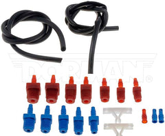 Dorman - Master Cylinder Bleeder Kit - 22 In. Hose, Clip, And Sae And Metric Fittings - 13911