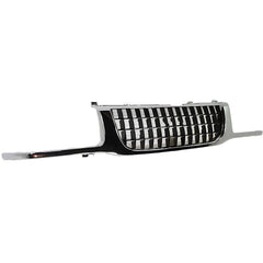 RODEO 93-97 GRILLE, Chrome Shell/Painted Black Insert