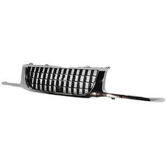 RODEO 93-97 GRILLE, Chrome Shell/Painted Black Insert