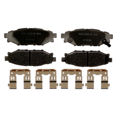 ACDelco® 14D1114CHF1 - Silver™ Ceramic Rear Disc Brake Pads