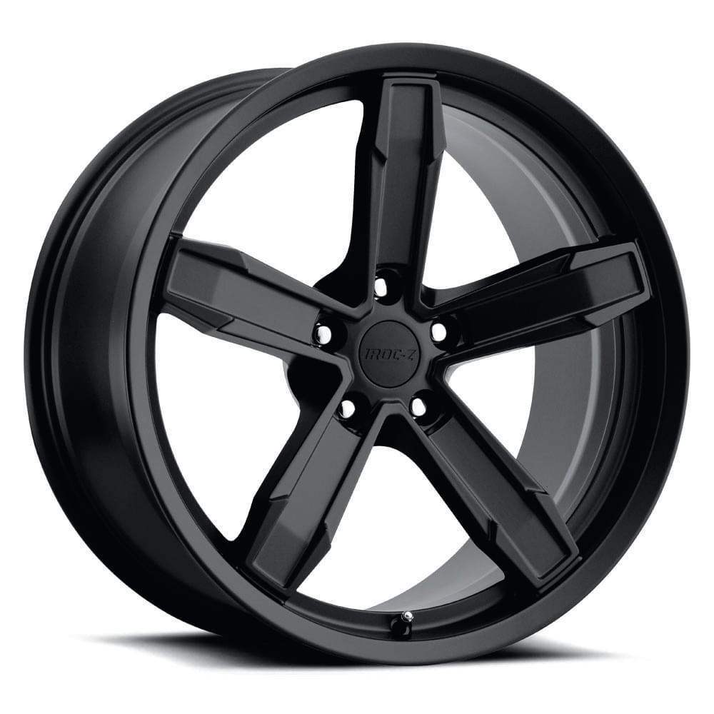 20x11 Aluminum Wheel with 5x4.75 Bolt Pattern - Satin Black