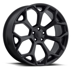 20x9 Aluminum Wheel with 5x115 Bolt Pattern - Satin Black