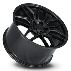 20x11 Aluminum Wheel with 5x120 Bolt Pattern - Gloss Black