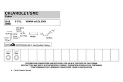 Walker® 50497 - Ultra™ Direct Fit Both Standard Oval Body Catalytic Converter