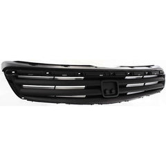 CIVIC 99-00 GRILLE, Textured Black Shell and Insert, w/o Molding, (Exc. GX Model), Sedan