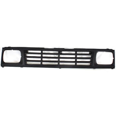 MIGHTY MAX 87-89 GRILLE, Plastic, Painted Black Shell and Insert